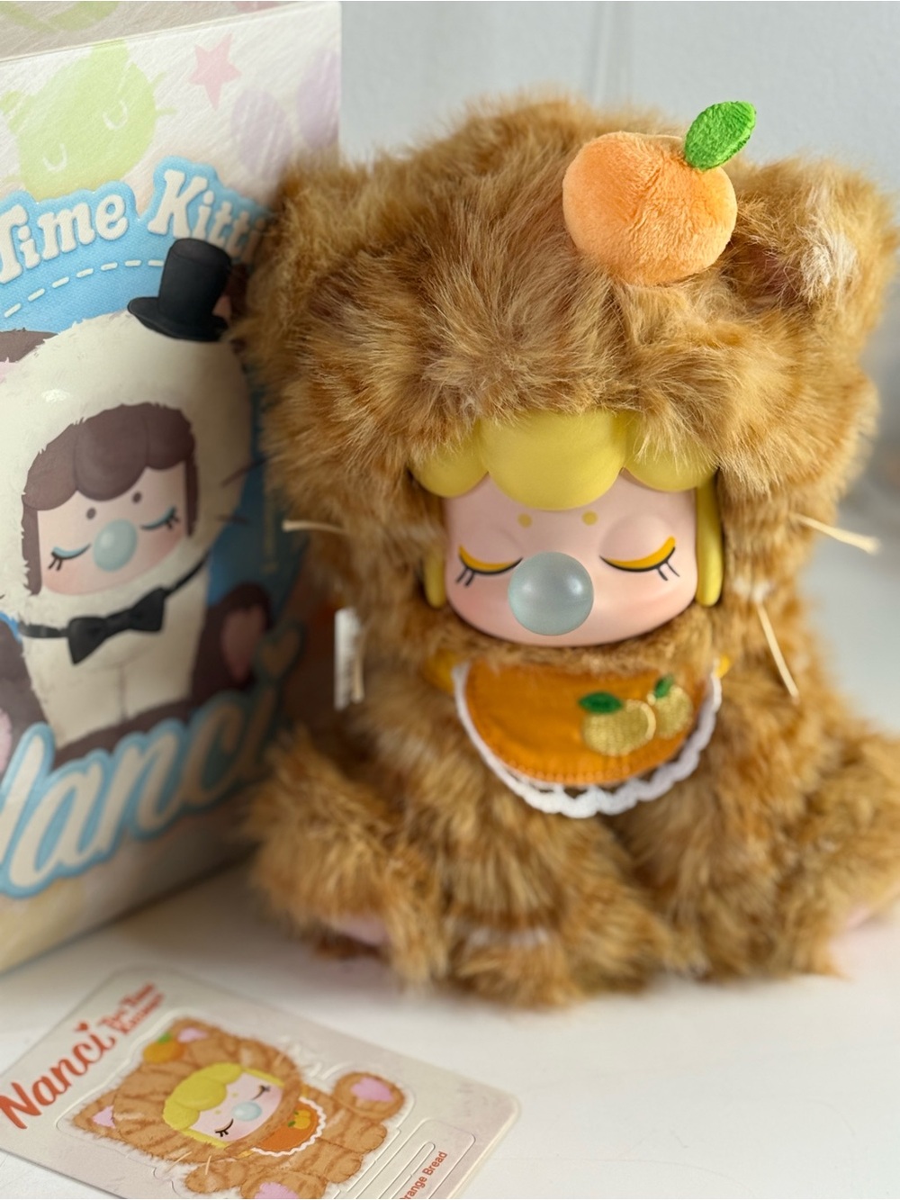 Rolife Nanci Tea Time Kitties Series Plush Blind Box. Confirmed.  Orange Bread!